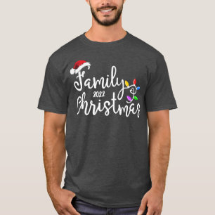 Weihnachtsfamilie 2022 Niedlich Weihnachten 2022 P T-Shirt