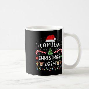 Weihnachtsfamilie 2024 Elf Squad Weihnachtsfeierta Kaffeetasse