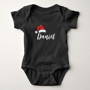 Weihnachtsfamilie Christmas Xmas Personalisierter Baby Strampler