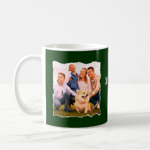 Weihnachtsfamilie Custom Foto Geschenk Tasse