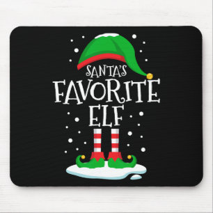 Weihnachtsfamilie des Weihnachtsmanns passt zu Xma Mousepad
