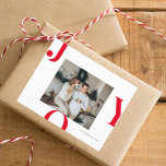 Weihnachtsfamilie Foto | Red Joy Postcard Postkarte<br><div class="desc">Weihnachtsfamilie Foto | Red Joy</div>