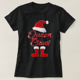 Weihnachtsfamilie für Königin T-Shirt