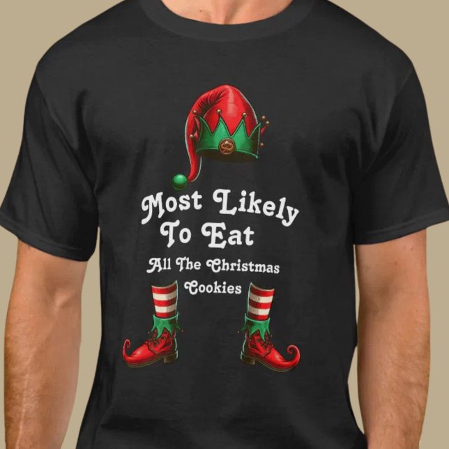 Weihnachtsfamilie ist am ehesten für Elf anpassbar T-Shirt (Von Creator hochgeladen)