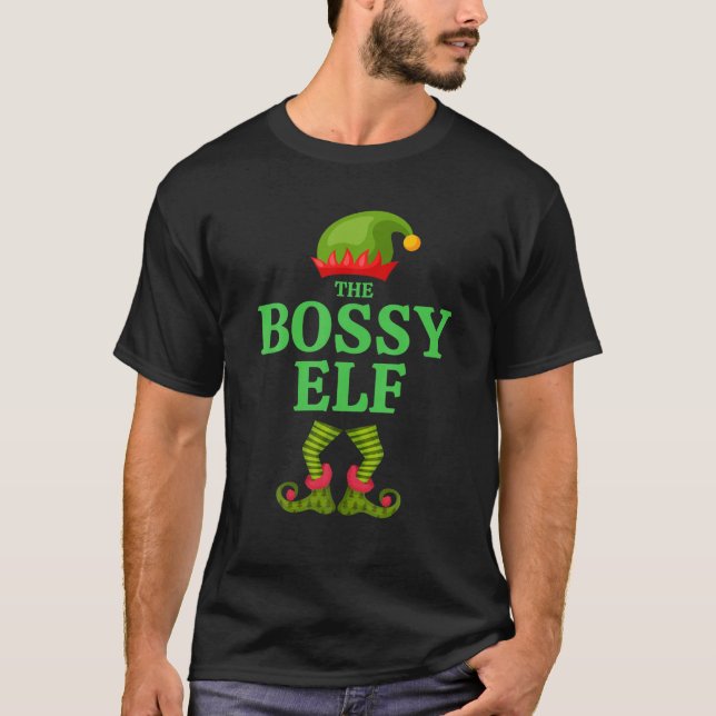 Weihnachtsfamilie Matching Group Weihnachten T-Shirt (Vorderseite)