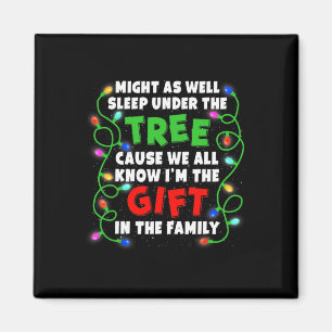 Weihnachtsfamilie Weihnachten könnte Spaß haben, g Magnet