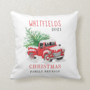 Weihnachtsfamilie Wiedersehen Custom Kissen