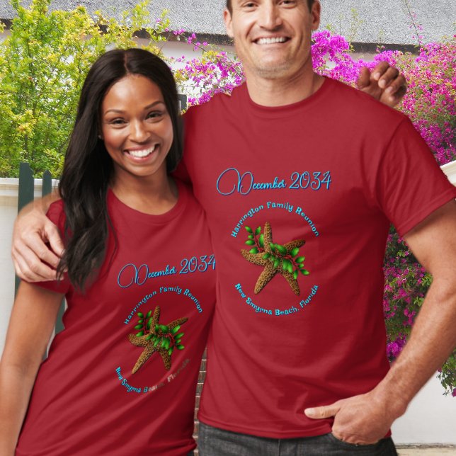 Weihnachtsfamilie Wiedersehen Starfish T-Shirt (Von Creator hochgeladen)