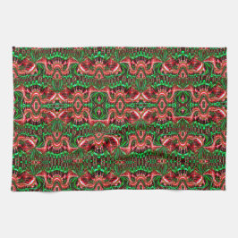 Weihnachtsfarbe Geschirrtuch