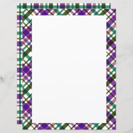 Weihnachtsfarben Kariert Blank