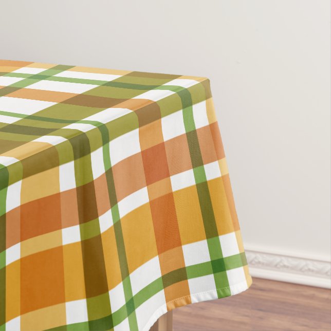 Weihnachtsfarben Kariert Tischdecke (Beispiel)