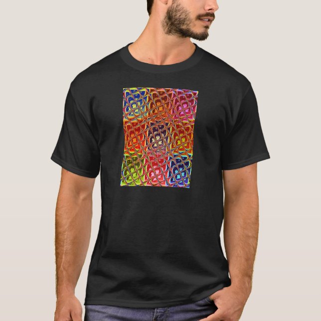 Weihnachtsfarben Snow Santa HoHoho Pop Ar T-Shirt (Vorderseite)
