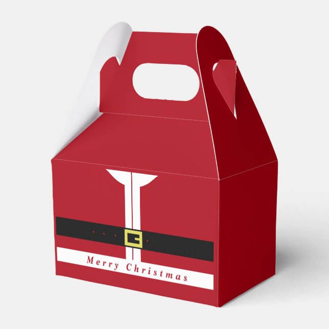 Weihnachtsfavoriten Box Santa Claus Funny Geschenk Geschenkschachtel (Rückseite)