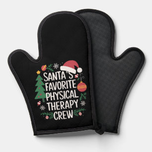 Weihnachtsfavoriten der Physiotherapie-Mannschaft Ofenhandschuh
