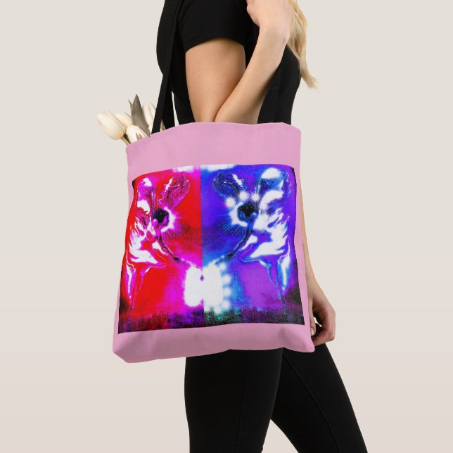 Weihnachtsfeen bringen Wünsche Tasche (Von Nahem)