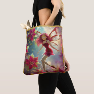 Weihnachtsfeen-Sammlung - Rose Rot Haar Tasche