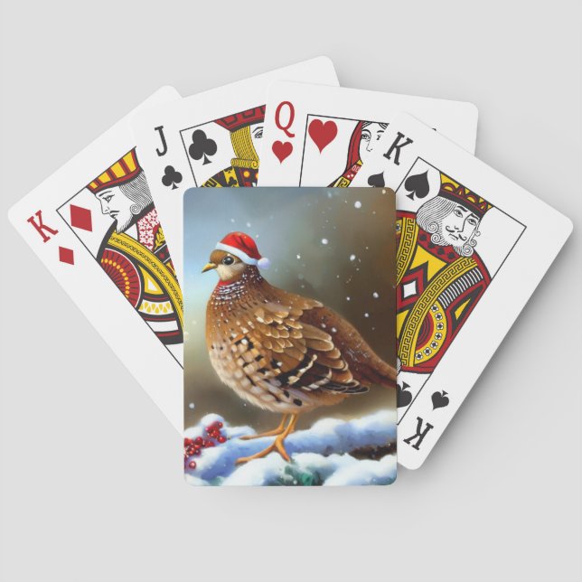 Weihnachtsfeier (2) spielkarten (Rückseite)