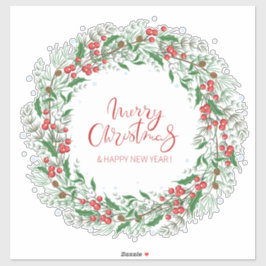 Weihnachtsfeier Aufkleber