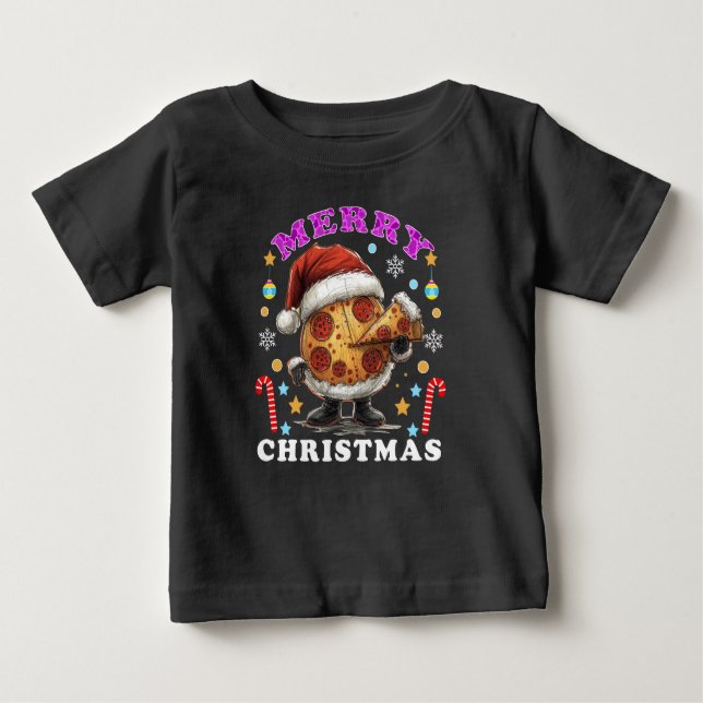 Weihnachtsfeier Baby T-shirt (Vorderseite)