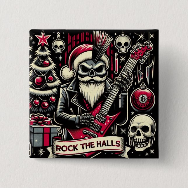 Weihnachtsfeier Button (Vorderseite)