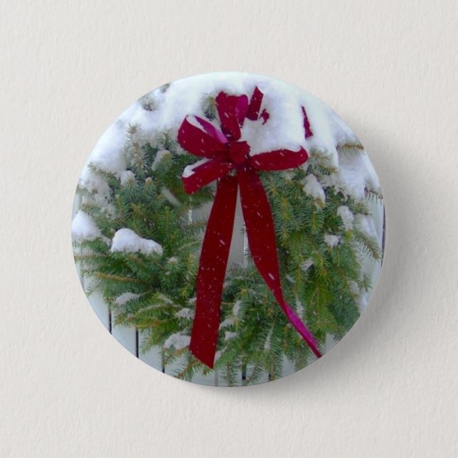 Weihnachtsfeier Button (Vorderseite)