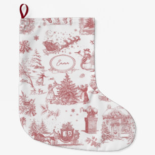 Weihnachtsfeier Chinoiserie Großer Weihnachtsstrumpf