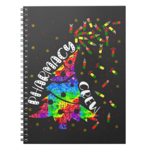 Weihnachtsfeier Crew Funny Xmas Apotheker Geschenk Notizblock