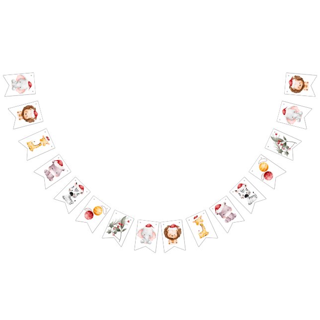 Weihnachtsfeier des Kindes Wimpelkette (Alle)