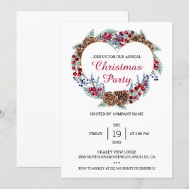 Weihnachtsfeier Einladung