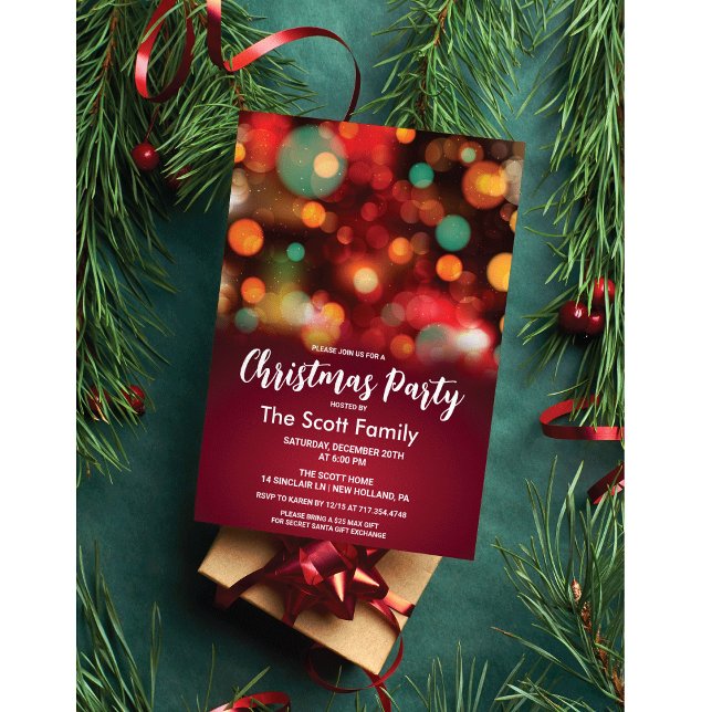 Weihnachtsfeier Einladung (Von Creator hochgeladen)