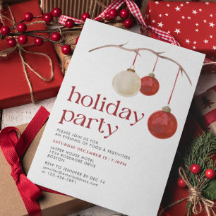 Weihnachtsfeier Einladung