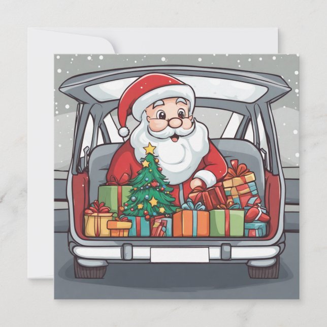 Weihnachtsfeier Einladung (Vorderseite)