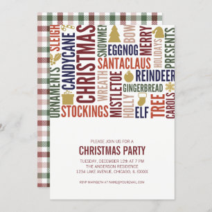 Weihnachtsfeier Einladung