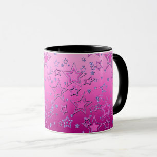 Weihnachtsfeier Farbverlauf Glitter Glanz Konfetti Tasse