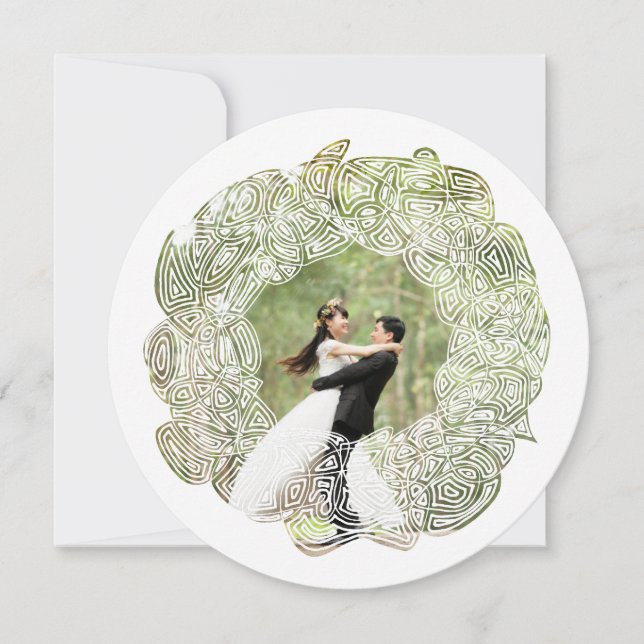 Weihnachtsfeier Feiertagskarte (Vorderseite)