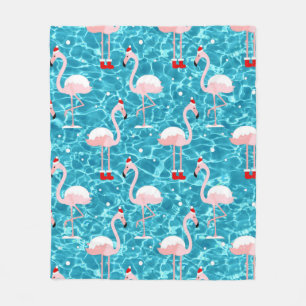 Weihnachtsfeier Fleecedecke