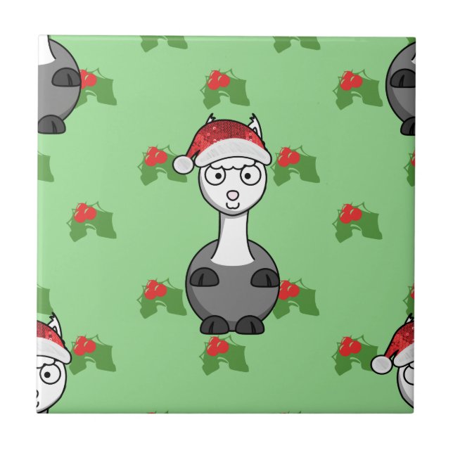 Weihnachtsfeier Fliese (Vorderseite)