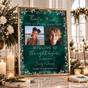 Weihnachtsfeier für diese Kinder - Probeessen - Gr Poster
