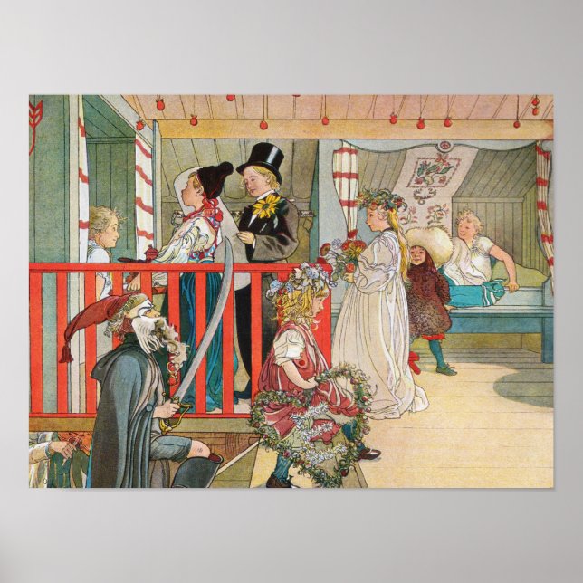 Weihnachtsfeier für Kinder Poster (Vorne)