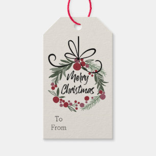 Weihnachtsfeier Geschenkanhänger