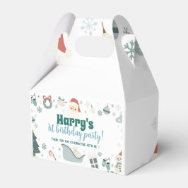 Weihnachtsfeier Geschenkschachtel