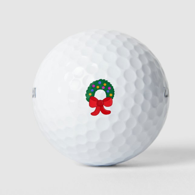 Weihnachtsfeier Golfball (Vorderseite)