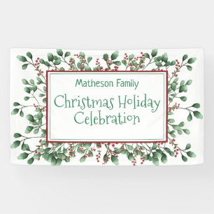 Weihnachtsfeier - Hängen Banner