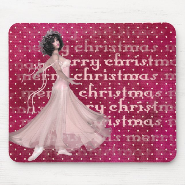 Weihnachtsfeier - Holiday/Ballerina Mousepad (Vorne)
