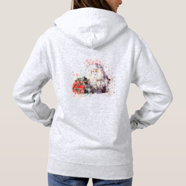Weihnachtsfeier Hoodie (Rückseite)