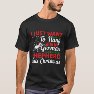 Weihnachtsfeier im Juli Deutscher Schäferhund G T-Shirt