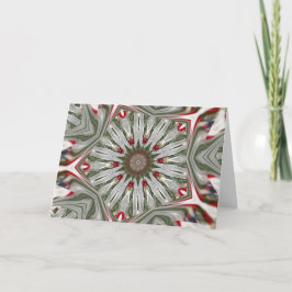 Weihnachtsfeier Kaleidoskop Feiertagskarte