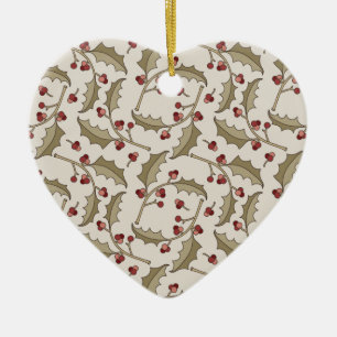 Weihnachtsfeier Keramik Ornament