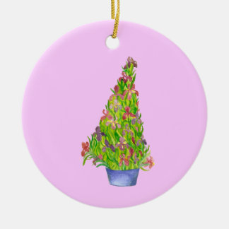 Weihnachtsfeier Keramik Ornament