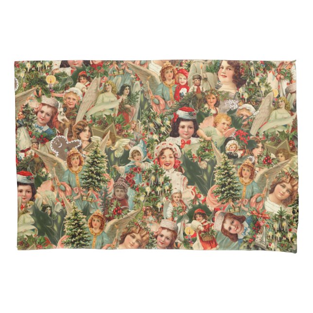 Weihnachtsfeier Kissenbezug (Vorderseite)